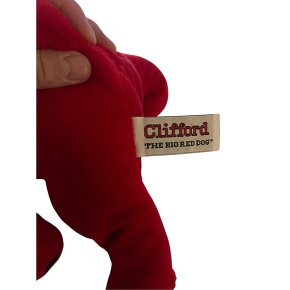 Scholastic Clifford the Red Big Dog Plushie Stuffed Animal Toy 11" - Picture 4 of 8